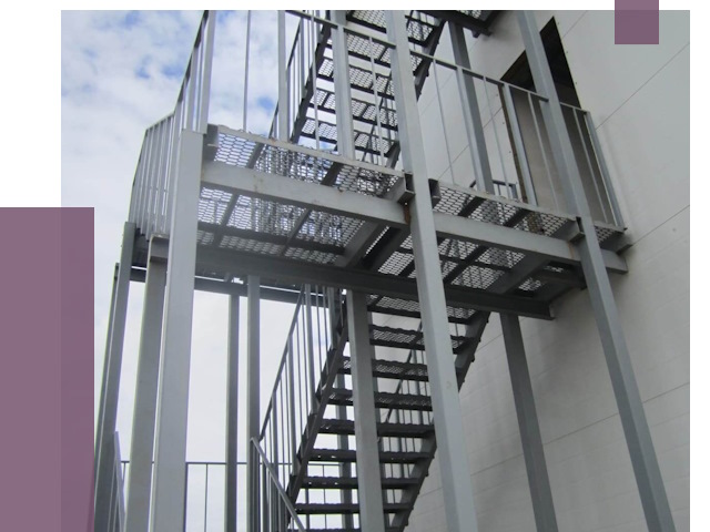 Монтаж пожарных лестниц в Рыбинске от 7910 руб.