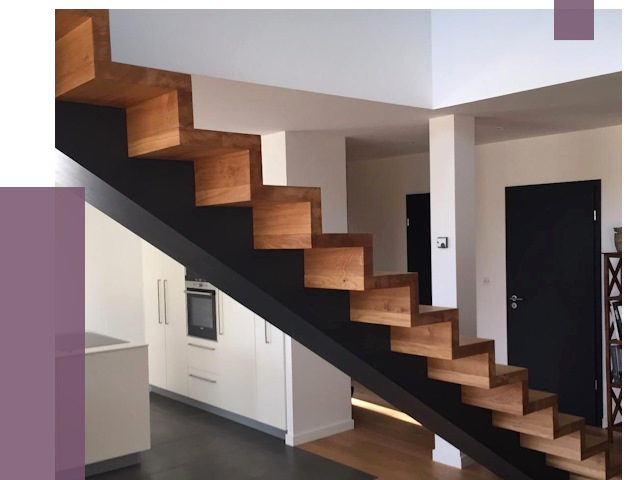 Изготовление деревянных лестниц в Рыбинске от 88468 руб. | ПРОЛЁТ-Рбн