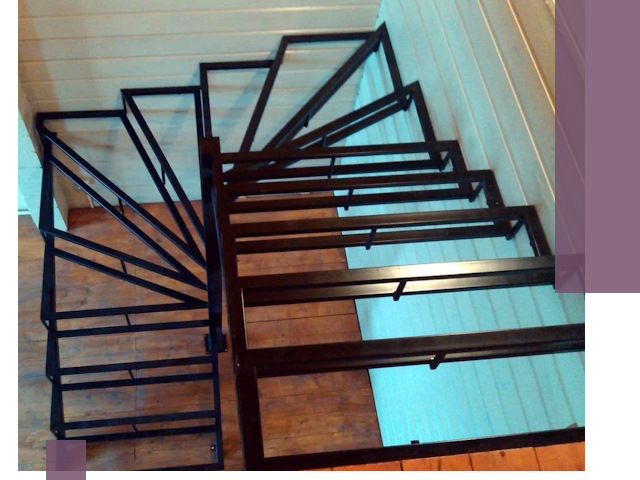 Изготовление металлических лестниц любой сложности в Рыбинске