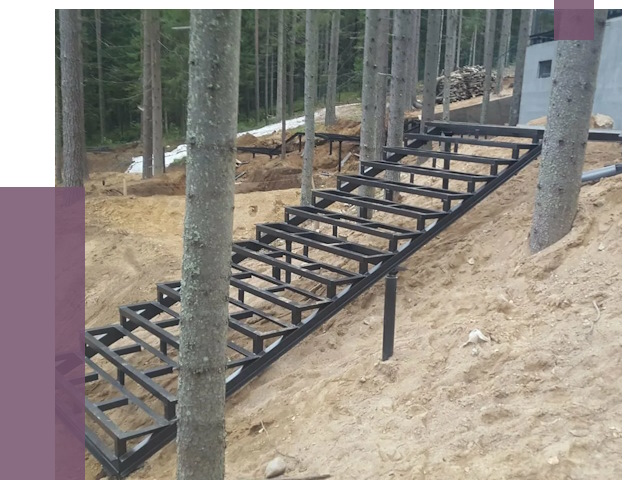 Монтаж металлических лестниц в Рыбинске от 13791 руб. 