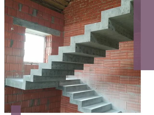 Бетонные лестницы под ключ в Рыбинске: монтаж, демонтаж, ремонт