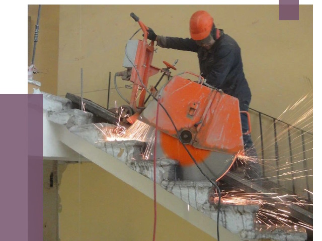 Демонтаж бетонных лестниц в Рыбинске от 4684 руб. за м2 | ПРОЛЁТ-Рбн