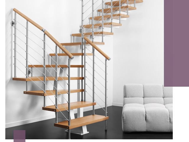 Модульные лестницы под ключ в Рыбинске — монтаж и изготовление