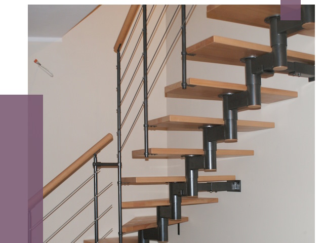 Изготовление модульных лестниц в Рыбинске от 11709 руб. 