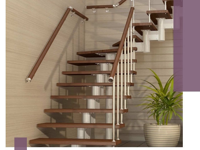 Изготовление модульных лестниц под ключ в Рыбинске