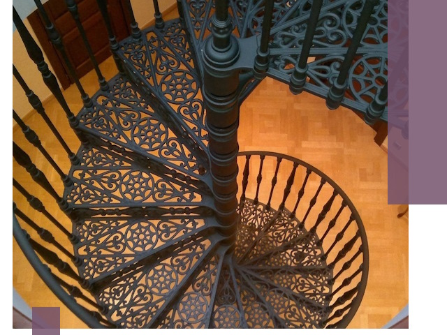 Винтовые лестницы под ключ в Рыбинске: производство и монтаж