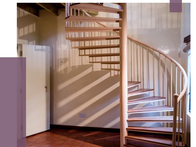 Изготовление винтовых лестниц на заказ в Рыбинске от 77540 руб. | ПРОЛЁТ-Рбн