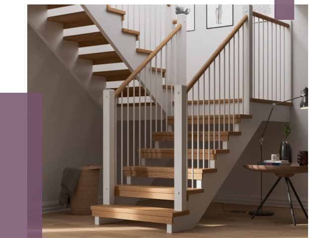 Маршевые лестницы в Рыбинске от 38770 руб. — монтаж | ПРОЛЁТ-Рбн