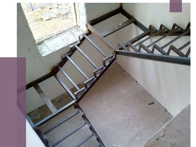 Монтаж лестниц на металлокаркасе в Рыбинске от 13010 руб. — ПРОЛЁТ-Рбн