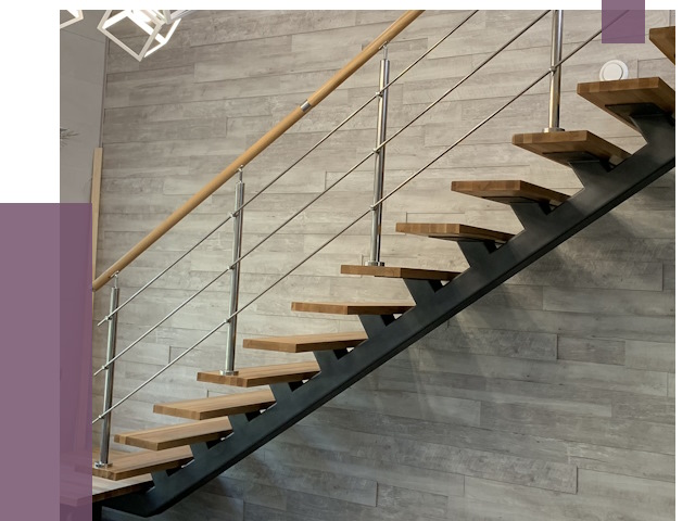 Изготовление лестниц на монокосоуре в Рыбинске от 77540 руб. 