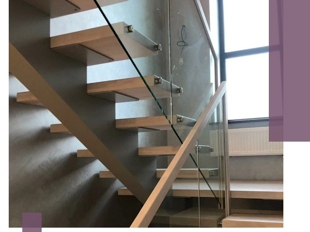 Изготовление лестниц на монокосоуре в Рыбинске с монтажом и гарантией