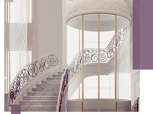 Элитные лестницы на заказ высокого класса в Рыбинске