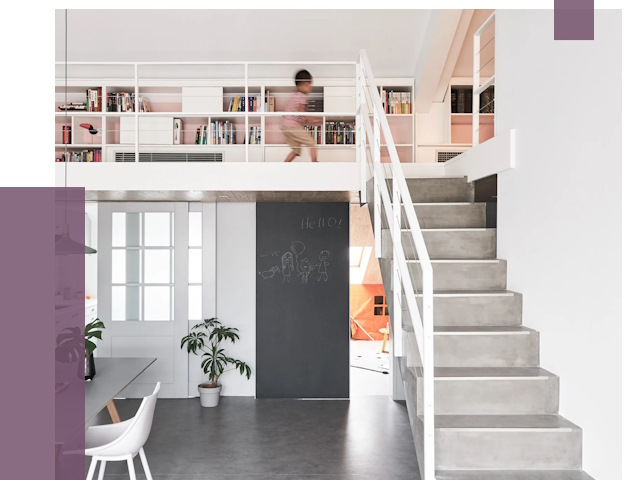 Лестницы для двухуровневой квартиры в Рыбинске от 179538 руб. | ПРОЛЁТ-Рбн