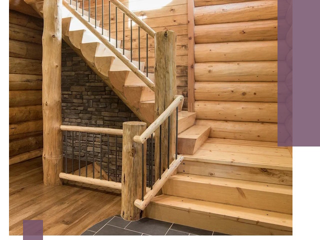 Лестницы в баню под заказ и профессиональный монтаж в Рыбинске