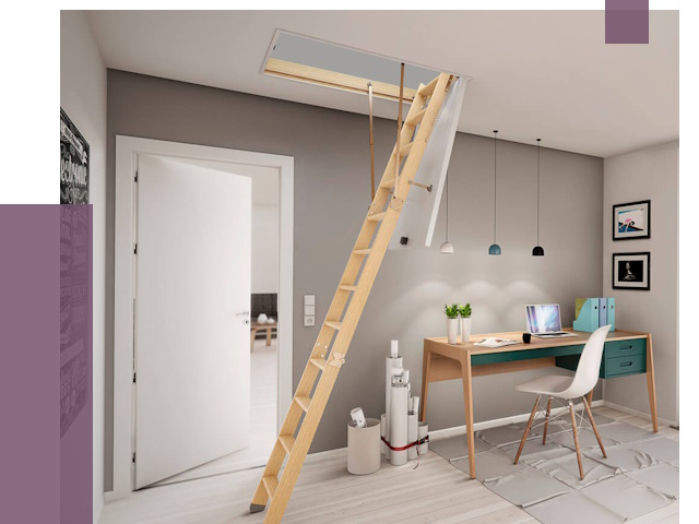 Чердачные лестницы в Рыбинске — от 14831 руб. | ПРОЛЁТ-Рбн