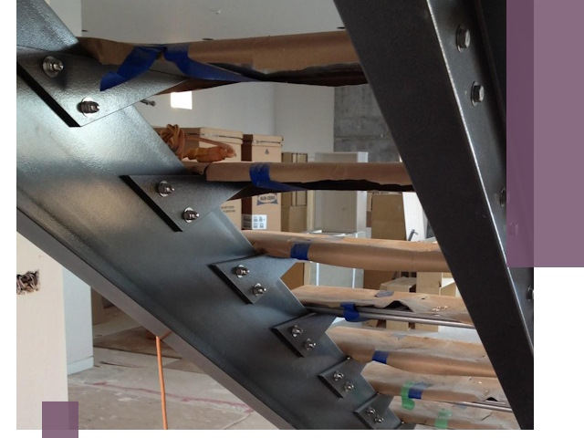 Усиление лестничных конструкций и усиление опор в Рыбинске