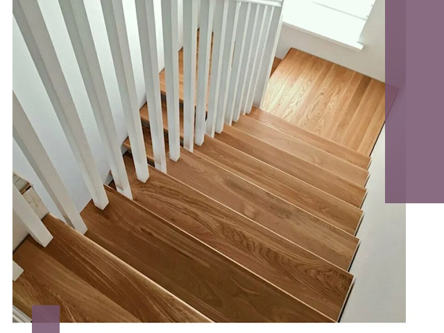 Лестницы из бука в Рыбинске: изготовление, монтаж и демонтаж