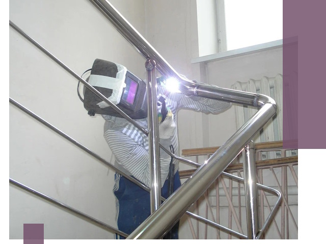 Монтаж перил и ограждений качественно в Рыбинске