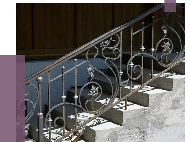Кованые перила в Рыбинске от 8847 руб. под ключ — качество от ПРОЛЁТ-Рбн