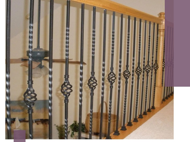 Изготовление и монтаж кованных перил в Рыбинске под ключ