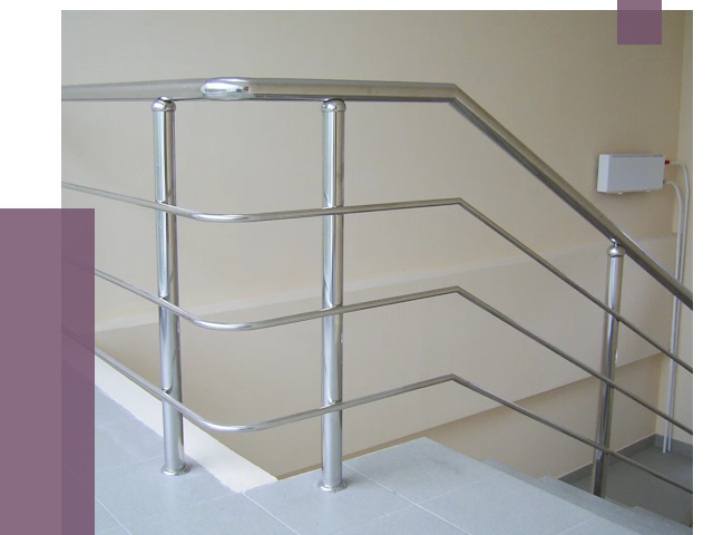 Алюминиевые перила в Рыбинске от 6453 руб. под ключ | ПРОЛЁТ-Рбн