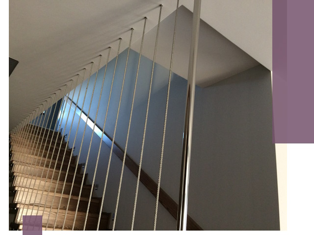 Тросовые перила под ключ в Рыбинске — производство и монтаж