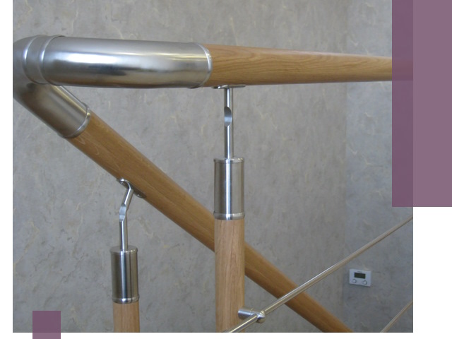 Комбинированные перила на заказ в Рыбинске — монтаж и производство