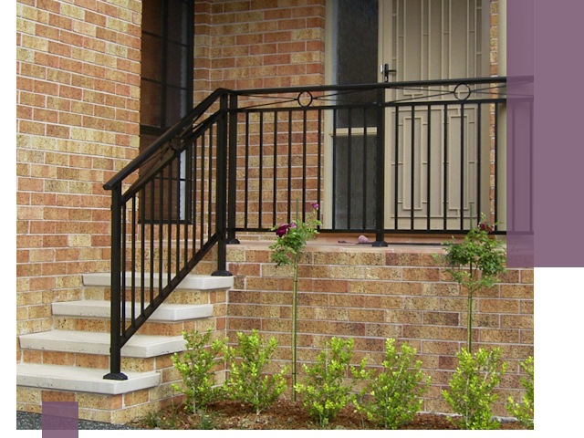 Уличные перила из металла под ключ в Рыбинске