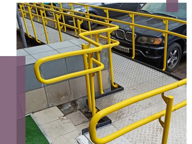 Изготовление пандусов в Рыбинске от 15092 руб. на заказ | ПРОЛЁТ-Рбн