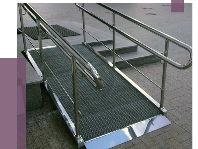 Монтаж пандусов для инвалидов в Рыбинске от 8764 руб. под ключ | ПРОЛЁТ-Рбн