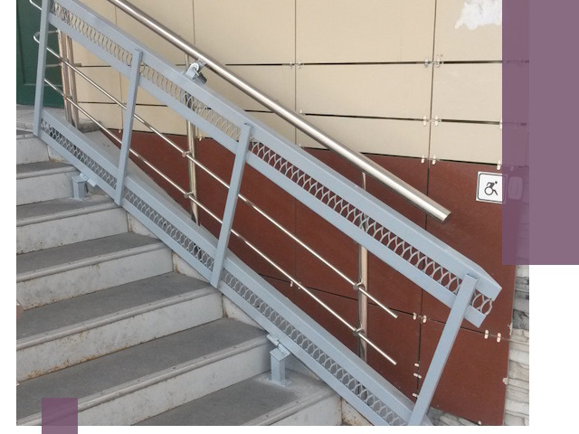 Изготовление откидных пандусов под ключ в Рыбинске