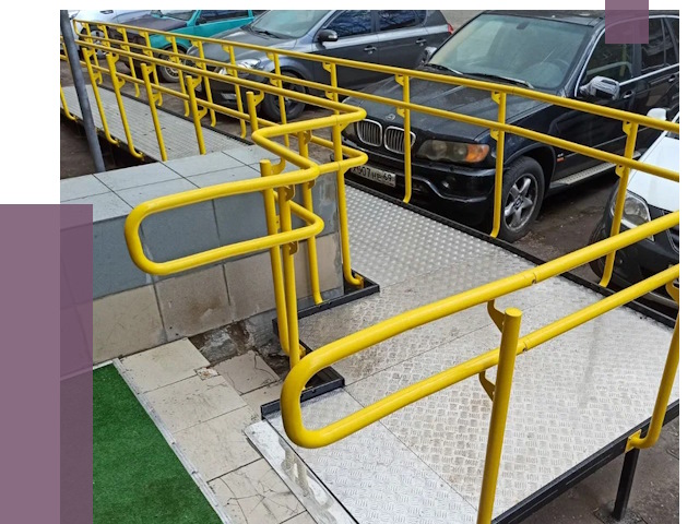 Стационарные пандусы в Рыбинске от 12490 руб. | ПРОЛЁТ-Рбн