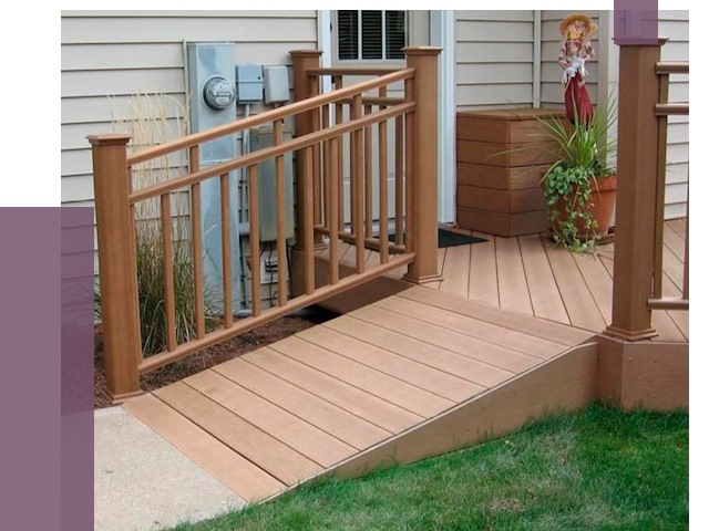 Пандус на крыльцо в Рыбинске под ключ от 7910 руб.