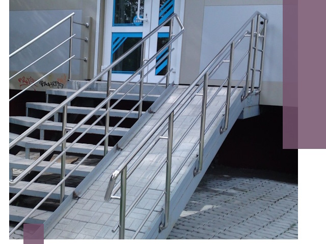 Пандус на крыльцо под ключ в Рыбинске: монтаж и изготовление