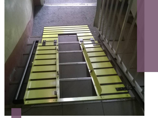 Профессиональный монтаж пандуса в подъезд в Рыбинске