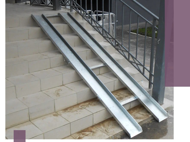 Пандусы для детских колясок в Рыбинске: изготовление и монтаж