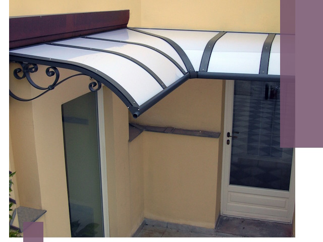 Монтаж козырьков любой сложности в Рыбинске под ключ