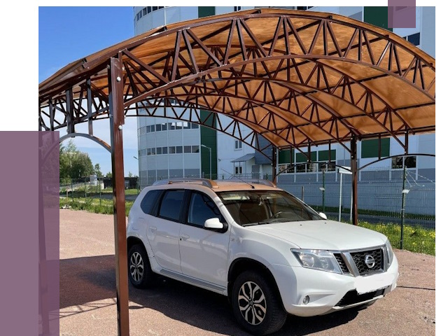 Недорогие навесы в Рыбинске от 43714 руб. | ПРОЛЁТ-Рбн