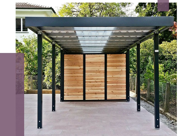 Отдельно стоящие навесы во дворе в Рыбинске от 81703 руб. | ПРОЛЁТ-Рбн