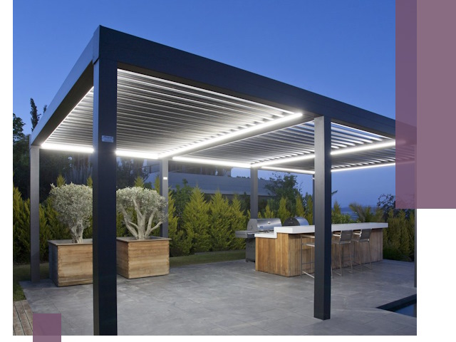 Навесы отдельно стоящие под ключ в Рыбинске из металла и поликарбоната