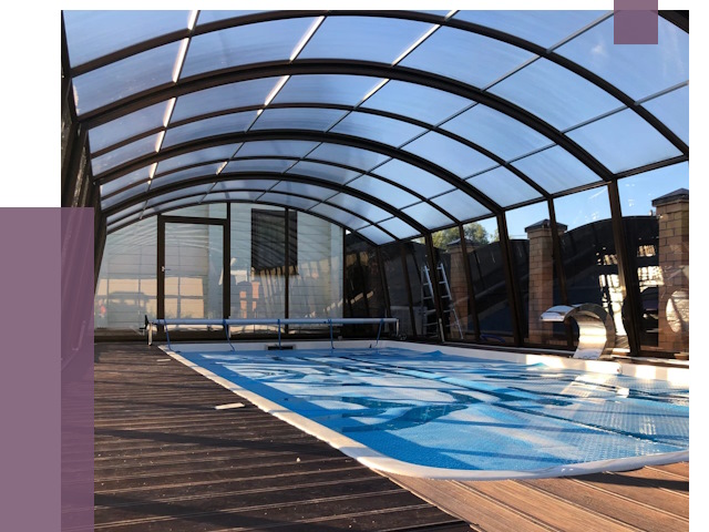 Навесы для бассейна в Рыбинске от 17069 руб. под ключ | ПРОЛЁТ-Рбн