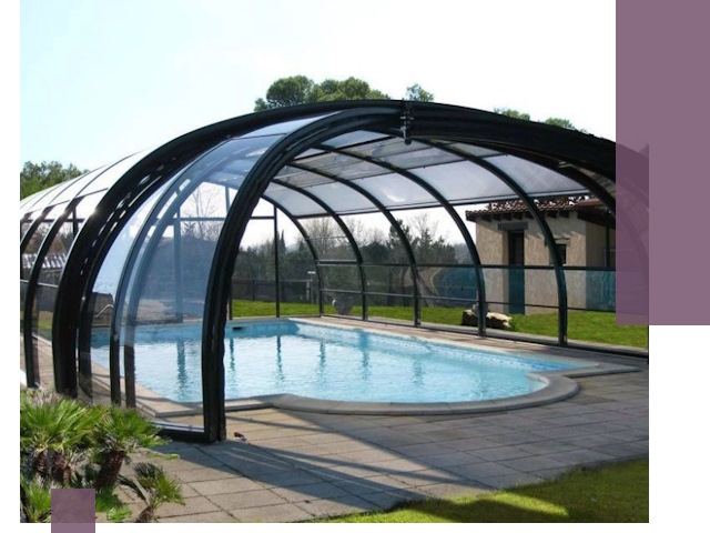 Навесы для бассейна в Рыбинске: изготовление и монтаж под ключ