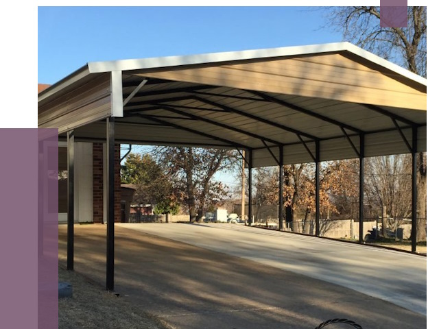 Двускатные навесы в Рыбинске от 8170 руб. | ПРОЛЁТ-Рбн