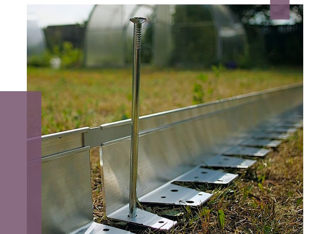 Металлические бордюры для газона в Рыбинске от 4371 руб. | ПРОЛЁТ-Рбн