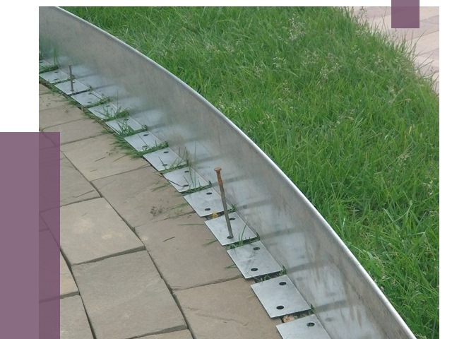 Металлические бордюры для тротуаров в Рыбинске от 8847 руб.