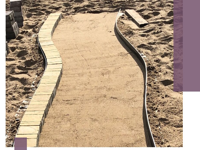 Металлические бордюры для тротуаров в Рыбинске — прочные и долговечные