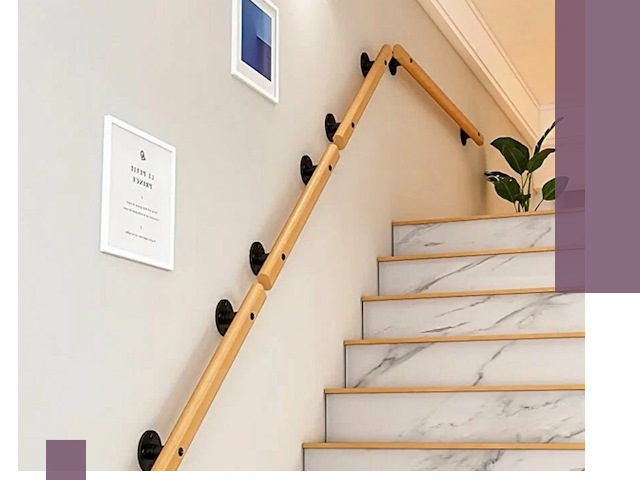 Поручни металлические и деревянные под ключ в Рыбинске