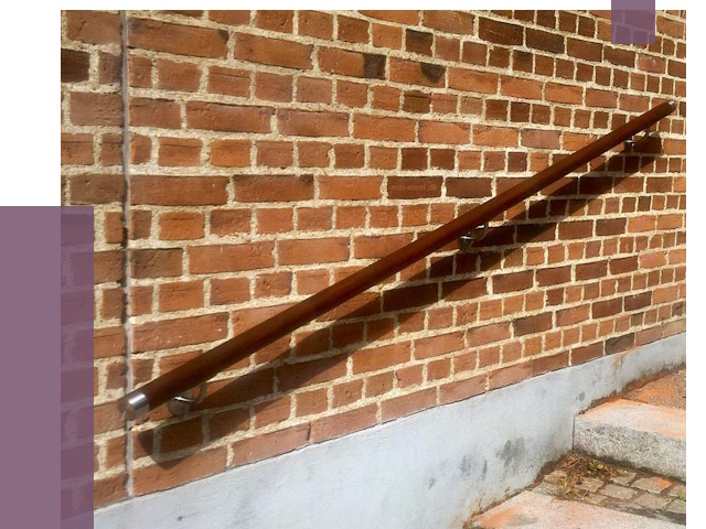 Изготовление пристенных поручней в Рыбинске от 4527 руб. — ПРОЛЁТ-Рбн