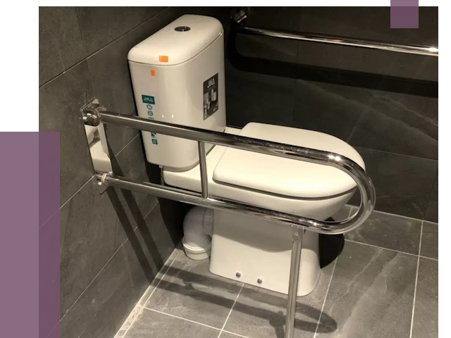 Поручни для санузлов в Рыбинске от 4371 руб. | ПРОЛЁТ-Рбн