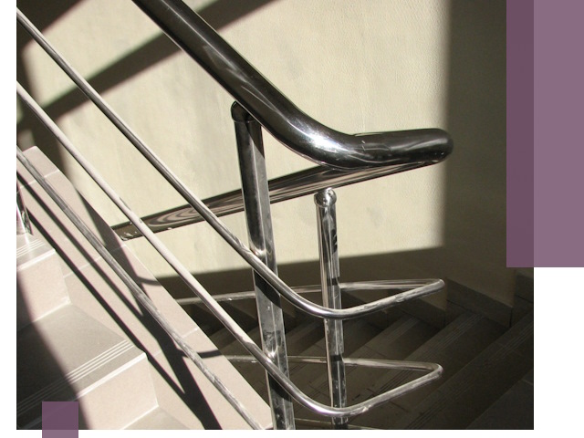 Поручни из нержавеющей стали под ключ в Рыбинске